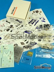 This Way Up: Car scale model kit 1/43 scale - Surtees TS9B Surtees Racing Organization Team #10 - Mike Hailwood (GB) - Italian Formula 1 Grand Prix 1972 - photo-etched parts, turned metal parts, water slide decals, white metal parts and assembly instructions image