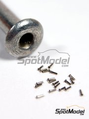 Top Studio: Rivets - Rivet 0.7mm - turned metal parts - 20 units