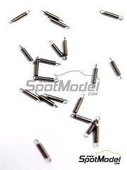 Top Studio: Detalle - Muelles para tubo de escape - piezas de metal - 20 unidades
