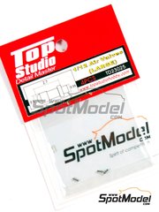 Top Studio: Vlvula de inflado escala 1/12 - Vlvula de inflado - piezas de metal mecanizado