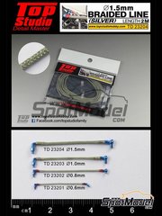 Top Studio: Tubo - Cable trenzado de 1.5mm - otros materiales