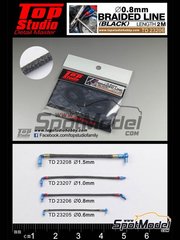 Top Studio: Pipe - Black braided line 0.8mm  - other materials