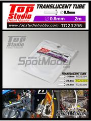 Top Studio: Tubo - Tubo translcido de 0,8 mm de dimetro y 2 m de largo