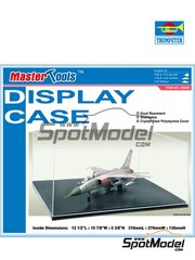 Trumpeter: Display case - Display case - plastic parts