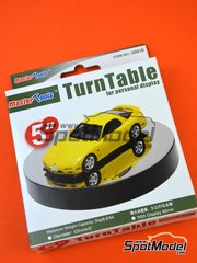 Trumpeter: Peana - Peana rotativa de 125mm de dimetro (5 pulgadas) - piezas de plstico