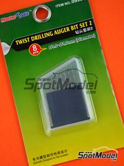 74112 Tamiya Fine Pin Vise D - handle clamp for drill diam. from 0.1-3.2 mm  with rubber pad. Easier to hold in your hand. :: Instruments :: Tamiya