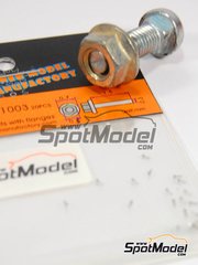 Tuner Model Manufactory: Detail - Hex rivet with flange 0.5mm - 20 units