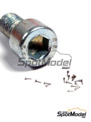 Tuner Model Manufactory: Detail - Allen head rivets straight knurled 0.8mm - metal pieces - 20 units