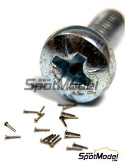 Tuner Model Manufactory: Detail - Cross type rivets 0.7 mm - metal pieces - 20 units