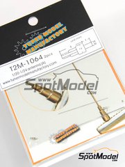 Tuner Model Manufactory: Detail 1/24 scale - Antenna - metal pieces - 2 units