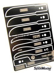 Tuner Model Manufactory: Hobby tool - Saw + scriber set 0.3mm - photo-etched parts