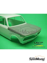 USCP: Detail 1/24 scale - BMW 2002 Engine bonnet - resin parts - for Hasegawa references 20332, 20354, HC-23, hsg20354, 20381, HSG20381, 20420, HSG20420, 20516, 20540, HSG20540, 20540-SPRUE-S, 20540.OUTLET, 20756, 21123, HC-23, 21124 and HC-24, or USCP references 24A051, 24T023, 24T024 and 24T025 - 1 units image