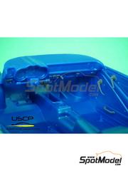 USCP: Detail up set 1/24 scale - Alpine A110 Interior detail-up - 3D printed parts - for Tamiya references TAM24185, TAM24278 and TAM89676