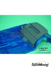 USCP: Detalle escala 1/24 - Interior Alpine A110 Rally con tanque de combustible - piezas impresas en 3D - para la referencia de Tamiya TAM24278