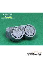 USCP: Rims and tyres set 1/24 scale - BMW Radkappen 16 inches - 3D printed parts and rubber parts - 4 units image