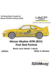 STREETBLISTERS Vernici - Nissan skyline GT-R R34 Silver (Fast & Furious)  SB30-0326 - GPmodeling