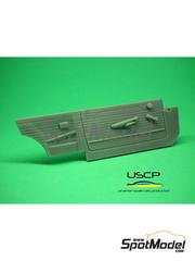 Scale Motorsport 7250: Carbon fibre pattern decal set 1/24