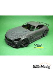 USCP: Transkit 1/24 scale - Mansory AMG GT-S - resin parts and rubber parts - for Revell references REV07028 and 80-7028