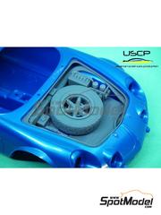 USCP: Set de mejora y detallado escala 1/24 - Alpine A110 - parte delantera versin rally - piezas impresas en 3D y manual de instrucciones - para las referencias de Tamiya TAM24185, TAM24278 y TAM89676