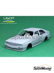 USCP: Detail up set 1/24 scale - Audi Quattro Facelift 1985 - 3D printed parts, resin parts and assembly instructions - for Tamiya reference TAM24031
