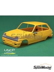 USCP: Set de mejora y detallado escala 1/24 - Renault 5 Alpine - piezas impresas en 3D y manual de instrucciones - para las referencias de Italeri 3651, ITA3651, 3651S, 3652 y 3695