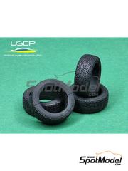 USCP: Tyre set 1/24 scale - Pirelli Cinturato 14 inch Normal Profile - rubber parts - 4 units