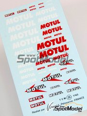 Virages: Decals - Motul logos