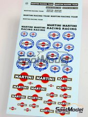 Virages: Logotypes 1/24 scale - Martini - water slide decals image