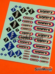 Virages: Decals 1/24 scale - Aral, Wynn's - water slide decals image