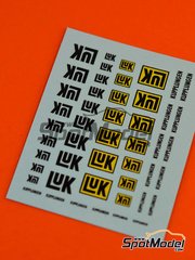 Virages: Logotypes - LuK Kupplungen - water slide decals