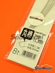 Wave Corporation: Material - Plastic circular stick grey 1 mm x 250mm - 8 units image