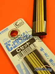 Wave Corporation: Material - Pipe set C: 1,5 mm, 2,0 mm, 2,5 mm and 3,0mm x 130mm image