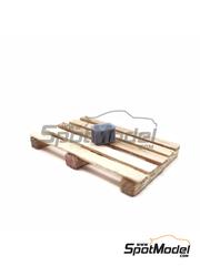 Yamamoto Model Parts: Detail 1/24 scale - Sport car battery - 3D printed parts - 1 units