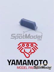 Yamamoto Model Parts: Detail 1/24 scale - Intercooler type A - 3D printed parts - 1 units