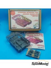 Yamamoto Model Parts: Transkit 1/24 scale - Nissan Silvia S13 - Stripped interior - 3D printed parts and assembly instructions - for Tamiya reference TAM24078