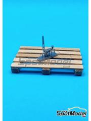 Yamamoto Model Parts: Detail 1/24 scale - Hydraulic handbrake type 2 - 3D printed parts - 1 units