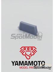 Yamamoto Model Parts: Detail 1/24 scale - Intercooler type B - 3D printed parts - 1 units