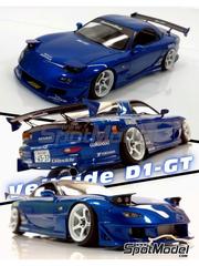 Yamamoto Model Parts: Transkit 1/24 scale - Mazda RX-7 VeilSide D1-GT - 3D printed parts and assembly instructions - for Tamiya reference TAM24116