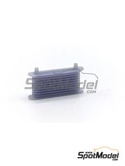 Yamamoto Model Parts: Detail 1/24 scale - Oil cooler big - 3D printed parts - 1 units image