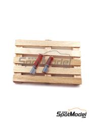 Yamamoto Model Parts: Detail 1/24 scale - Set of sports shock absorbers - 3D printed parts and other materials image