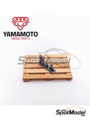 Yamamoto Model Parts: Detail 1/24 scale - CB Radio Set - 3D printed parts and other materials image