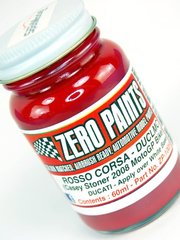Zero Paints: Paint for airbrush - Ducati Rosso Corsa - Casey Stoner 2008 - Code: DUCLMC  - 1 x 60ml - for Airbrush