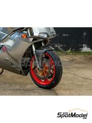 Zero Paints: Pintura para aer�grafo - Rojo Ducati para llantas 916 y 1199 Panigale - Senna Rosso for Ducati 916 wheels - 1 x 30ml - para las referencias de Tamiya TAM14068 y TAM14132