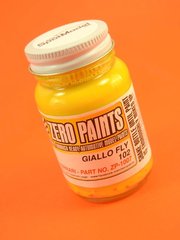 Zero Paints: Paint for airbrush - Ferrari Giallo Fly - 1982 -Onwards - Code: 102 - 1 x 60ml - for Airbrush image