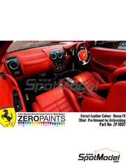 Zero Paints: Paint for airbrush - Ferrari Rosso FX leather colour - 1 x 30ml