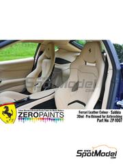 Zero Paints: Paint for airbrush - Ferrari leather colour Sabbia - 1 x 30ml