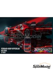 Zero Paints: Paint for airbrush - Ferrari 499P LMH Red - 1 x 30ml - for Profil24 references P24143K and P24148K