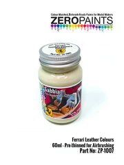 Zero Paints: Paint for airbrush - Ferrari leather colour Sabbia - 1 x 60ml image