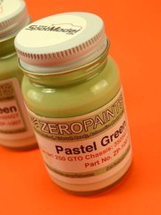 Zero Paints: Paint for airbrush - Ferrari 250 GTO Chassis 3505GT - Pastel Green - 1 x 60ml - for Airbrush image