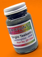 Zero Paints: Paint for airbrush - Lamborghini Grigio Telesto - Code: 0098 - 1 x 60ml - for airbrush